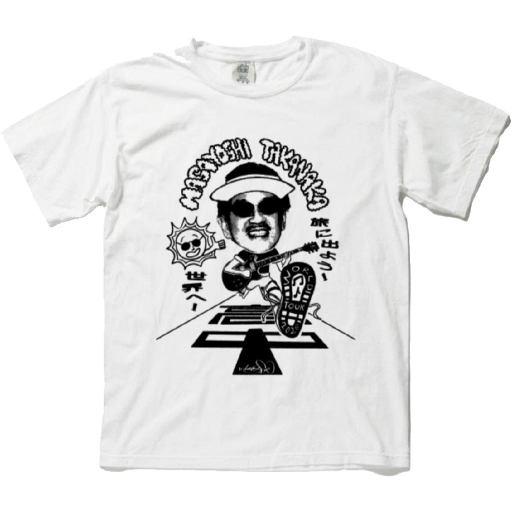 Takanaka - Masayoshi Takanaka World Live 2026 Tour Tee - White