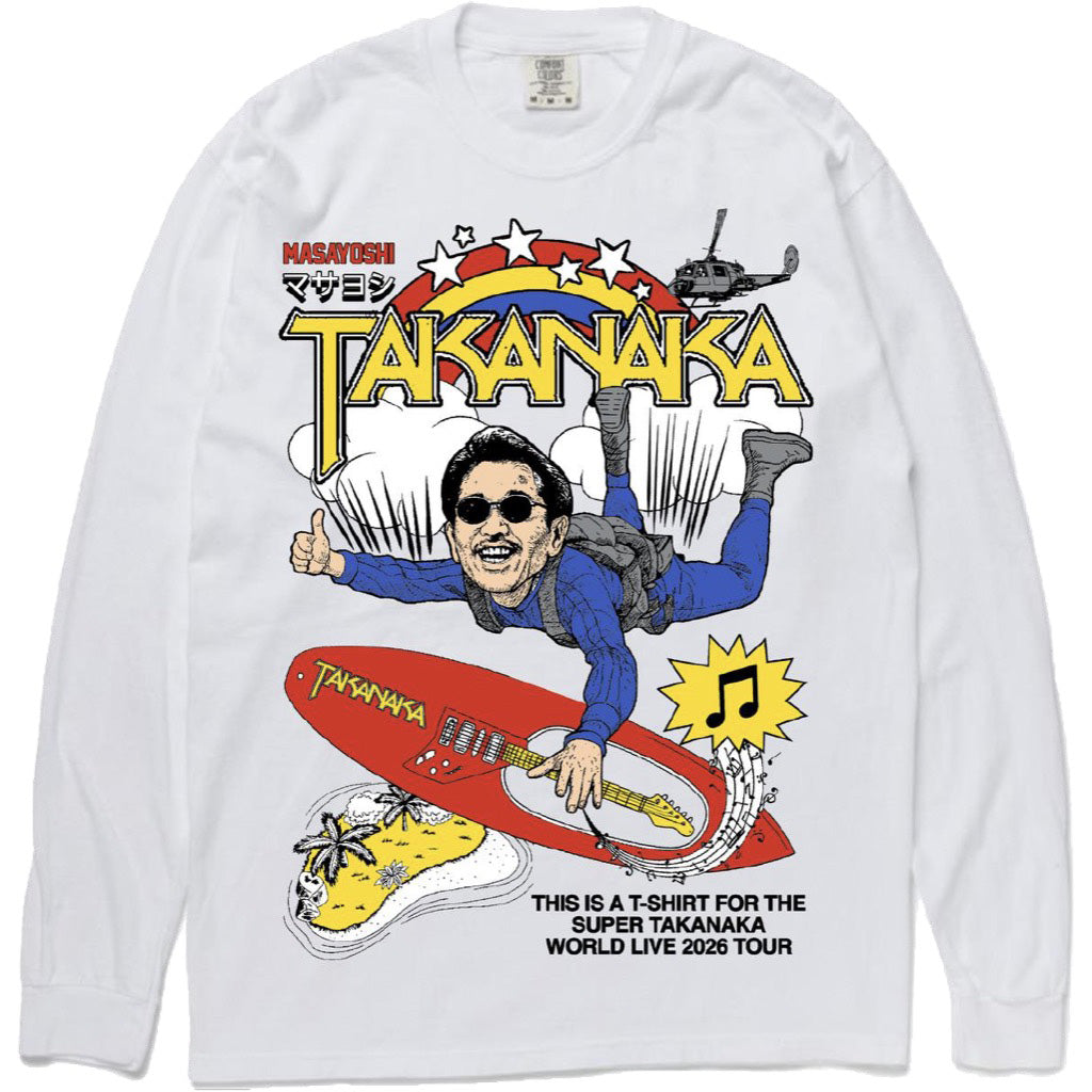 Takanaka - Masayoshi Takanaka World Live 2026 Tour Long Sleeve Tee